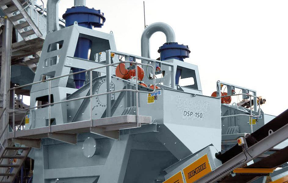 Cyclone Sand Washers Dernaseer Washing